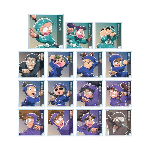 『忍たま乱太郎』描き下ろしイラスト みんなで鍛練の段ver. トレーディングアクリルスタンドパネル(単位/BOX)【202509再販】